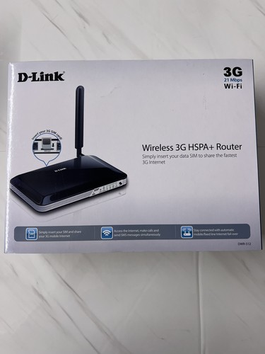 Router modem link dwr 512 - modem, 3g